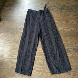 Zara Girls' Pull-on Eyelet Pants, size 11-12